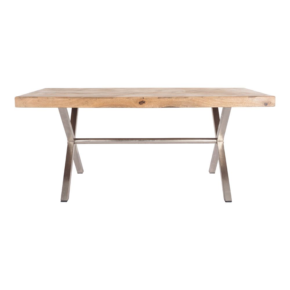Croxley Parquetry Dining Table 1800mm by Early Settler Style Sourcebook