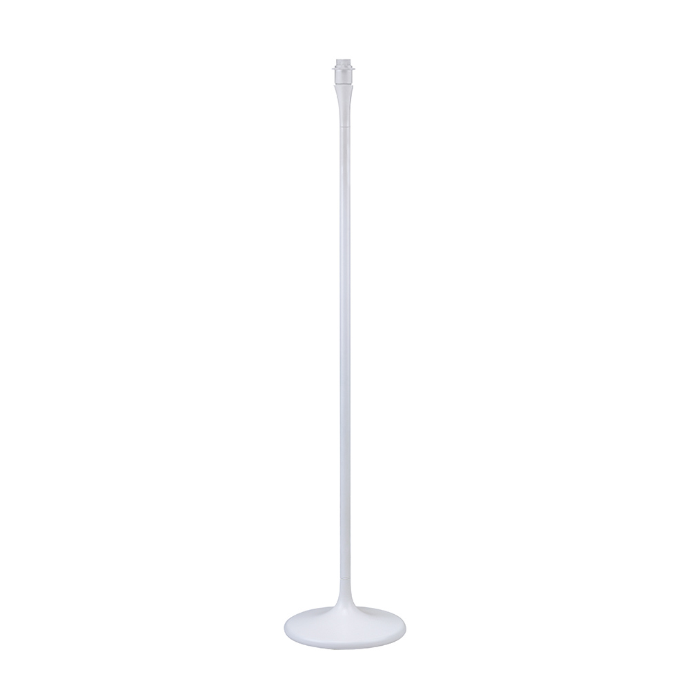 Matte White Floor Lamp Base 140cm by Early Settler Style Sourcebook