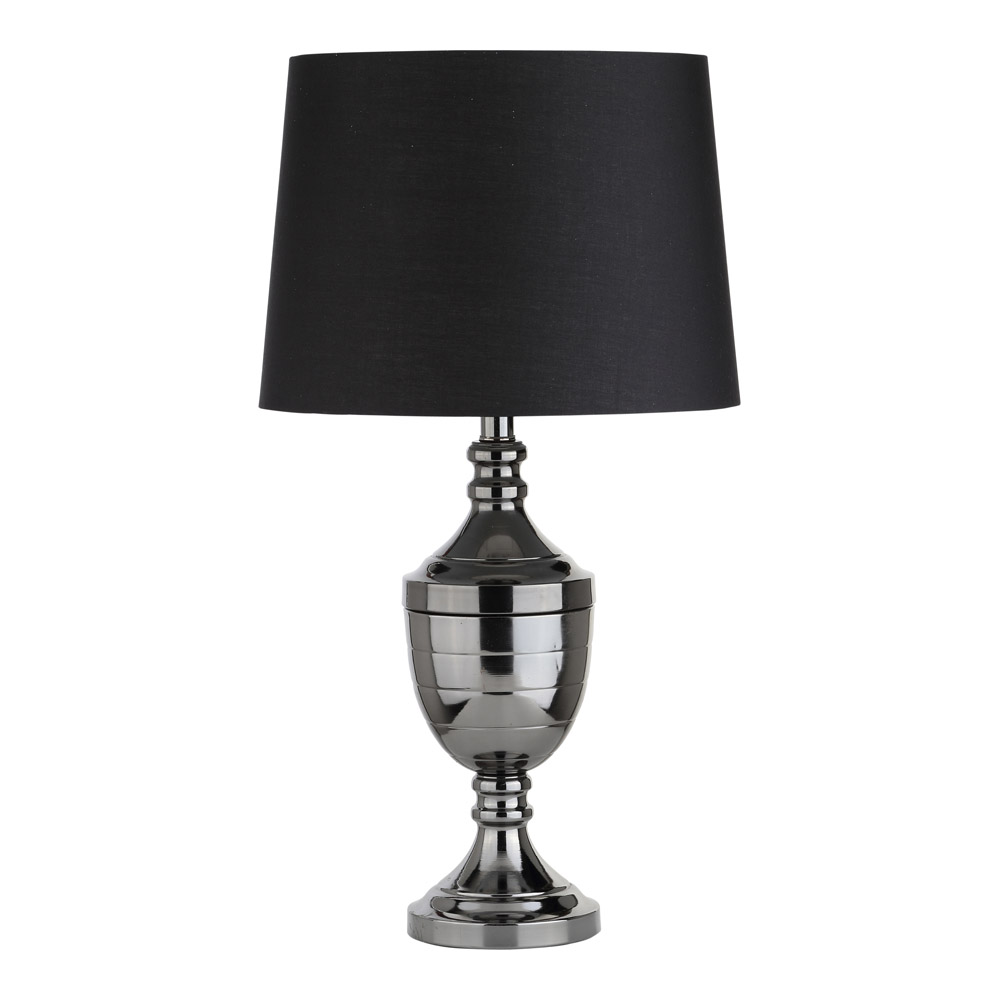 Noir Table Metal Lamp 66cm by Early Settler Style Sourcebook