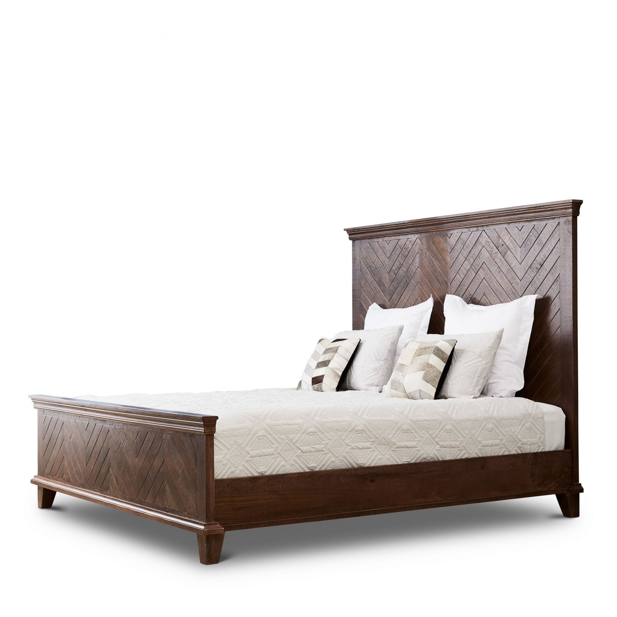 Herringbone King Size Bed by Koala Living Style Sourcebook