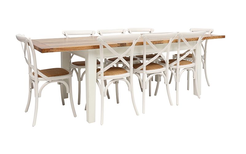 Mango Creek 170250cm Extension Dining Table by Oz Design Furniture Style Sourcebook