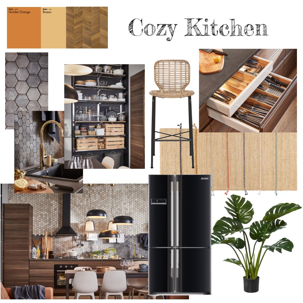 Kitchen Cozy Interior Design Mood Board by richelieu | Style Sourcebook