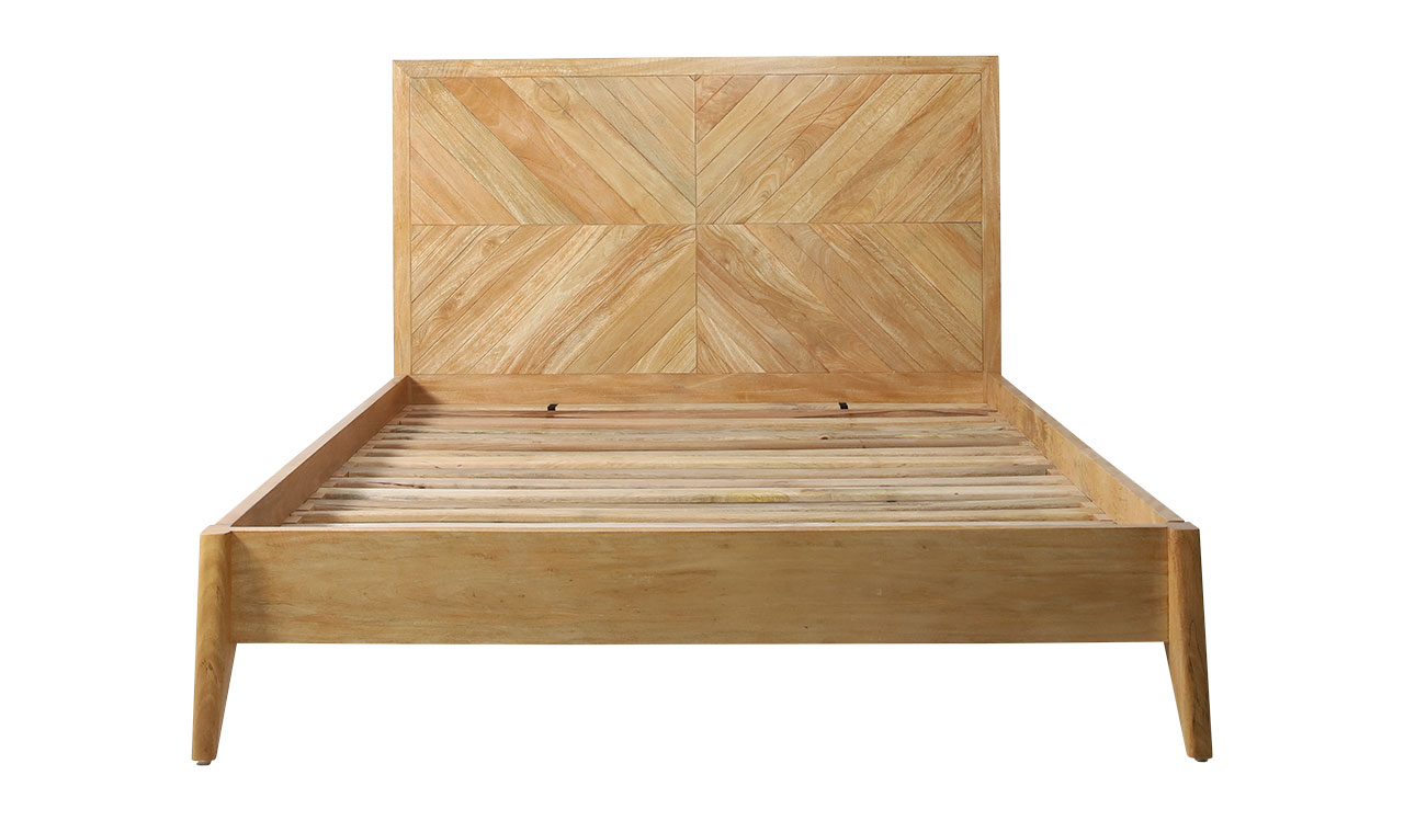 Tapestry Queen Bed in Clear Lacquer by OzDesignFurniture Style Sourcebook