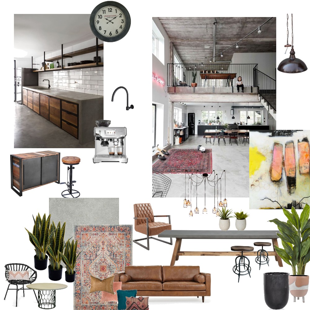 Industrial Design Assignment 3 Interior Design Mood Board by