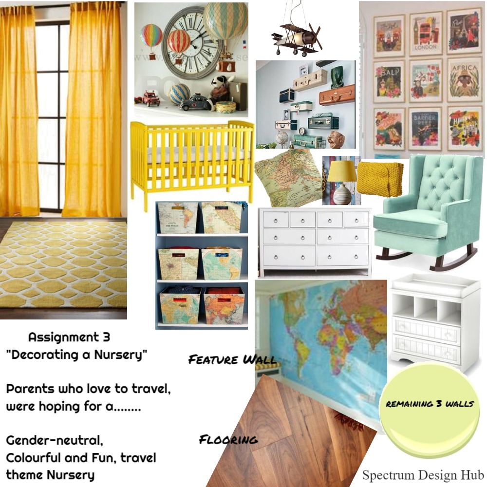 Designing a Nursery Interior Design Mood Board by Spectrum Design Hub ...