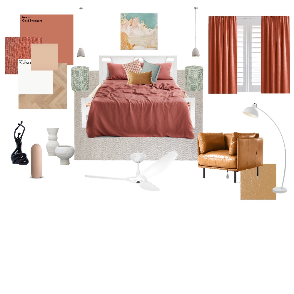Master Bedroom Interior Design Mood Board by caitlinrobertson | Style ...