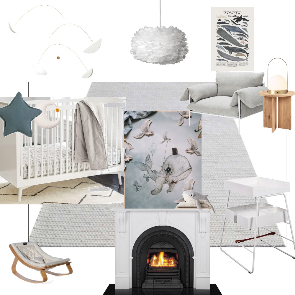 Nursery 4 Interior Design Mood Board by Bharrisdesign | Style Sourcebook
