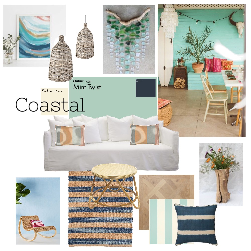 Coastal living room Interior Design Mood Board by Annemarie de Vries ...